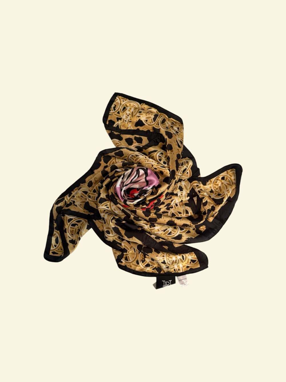 Ed Hardy Born Free Leopard Print Scarf O/S